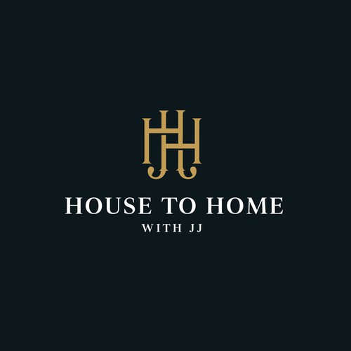 コンペ「"House to Home with JJ" REAL ESTATE AGENT LOGO!!」のデザイン by Bea1990さん 