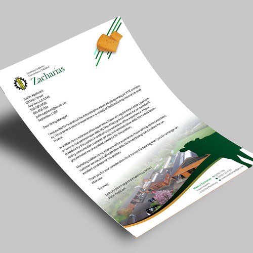 We need  letterhead design for our agricultural farm with production and sale of regional products-ontwerp door Xclusive16