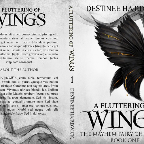 Fantasy Book Cover: Gothic Fairies Design by Wonderburg