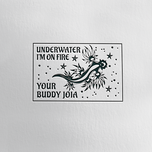 Scuba Diving Stamp Design by Design Republik