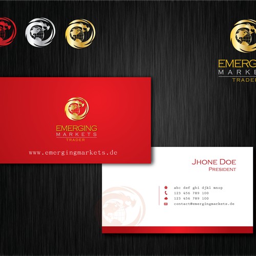 Diseño de Financial company needs new logo and name card design! de akmal_erfan