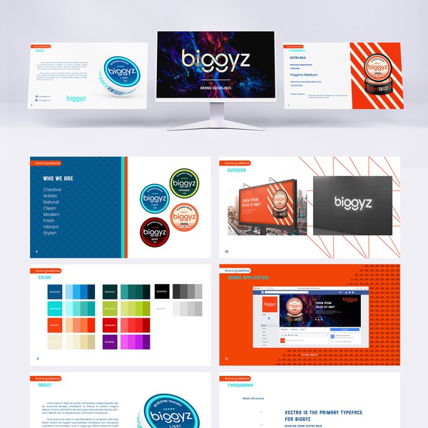 Design by X-DNA titled "Logo and Brand Guide design. "