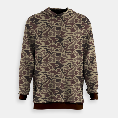 Old School Camo pattern design Design réalisé par m@nsya