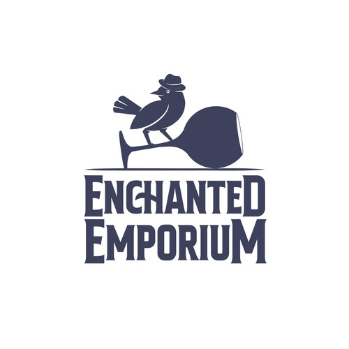 Enchanted Emporium. A casual wine bar. Design por mr.lapis