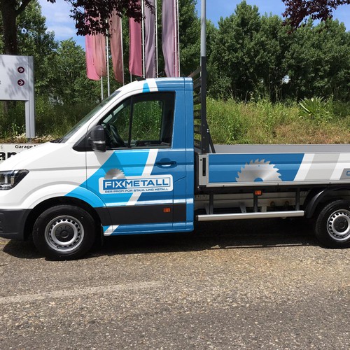 Car, truck or van wrap contest entry by CreativeBomb