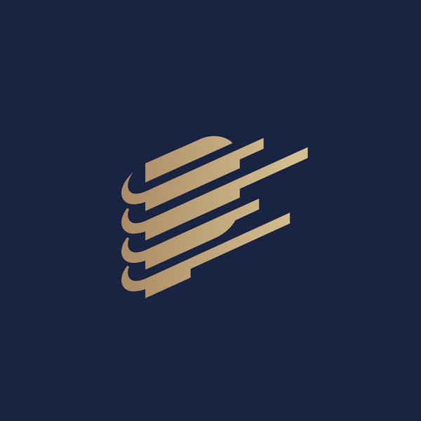 luxury travel logo for personalized curated experiences.