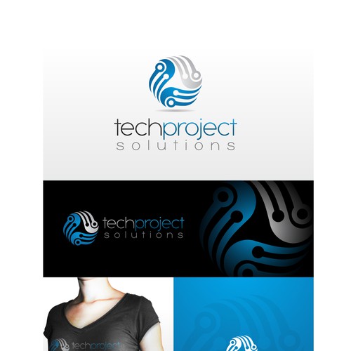 New logo wanted for TechProjectSolutions.com Diseño de Fierda Designs