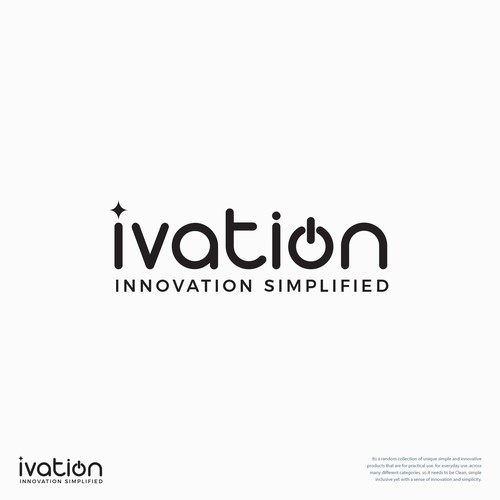 Ivation LOGO Rebranding Design by gotchagraphicsdotcom