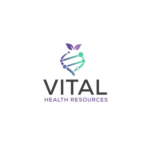 Vital Health Resources Logo Design by smitadesign