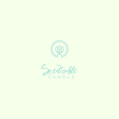 Design a beautiful logo for The Scentsible Candle (Guaranteed Winner) Design by Mari S.