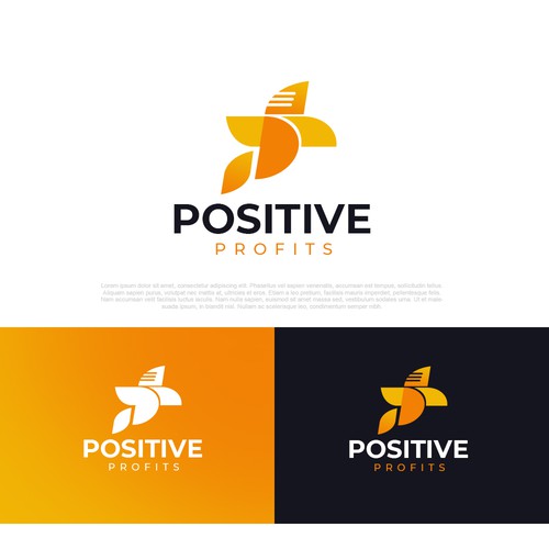 Positive Profits Logo Design by The Seño