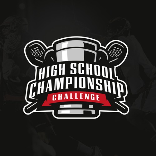 Lacrosse themed logo for high school tournament Design by BOLT DESIGN