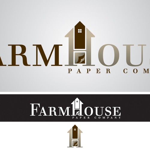 New logo wanted for FarmHouse Paper Company Design por FULL Graphics