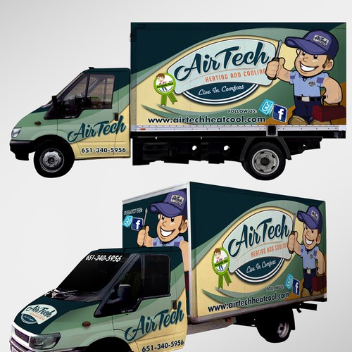 Create the next signage for Airtech heating and cooling Design by Syns&Graphix™