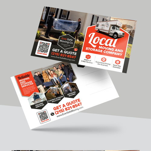 Postcard, flyer or print contest entry by vcreativecloud