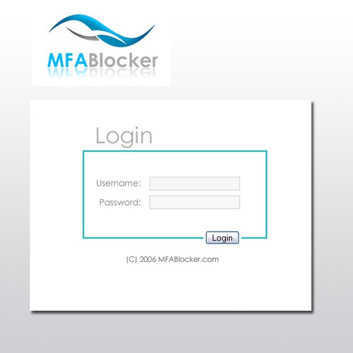Clean Logo For MFA Blocker .com - Easy $150! Design por jamhxm