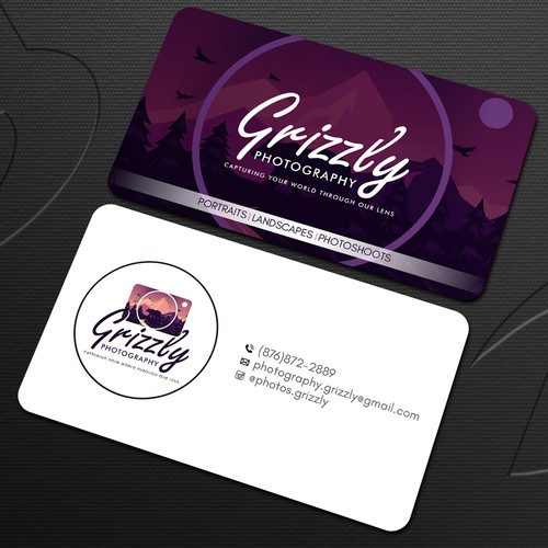 Unique business card design for Photography Business Design by Design sp