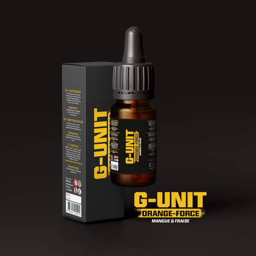 G-UNIT Eliquid need his new label Design by DnDesigner™