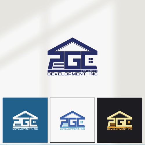 Logo for high end home builder/construction. Design by _roe