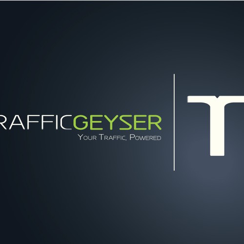 T-R-A-F-F-I-C   g-e-y-s-e-r  Logo Design by peds