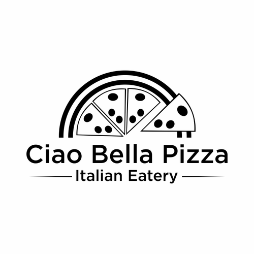 Design Ciao Bella Pizza Logo di bintang_kehidupan