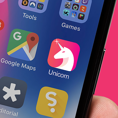 An appealing app icon to increase the install rate Design by Usamawan