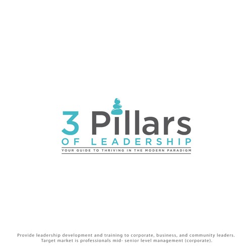 Diseño de 3 Pillars Brand Guide de Monk Brand Design