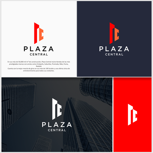 Logotipo Plaza Central Design by fananidesign