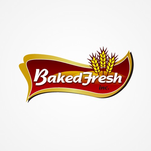 logo for Baked Fresh, Inc. Design by Kangkinpark