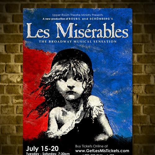 Need Awesome Poster Design for New "LES MISÉRABLES" Musical Theater Production Design by Elven Song