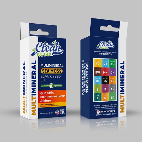 Design A Stunning Supplement Box for Best Selling Supplement Brand Design by Rajith Shantha