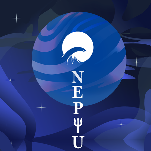 Neptune Can Design Design by Cara Mel