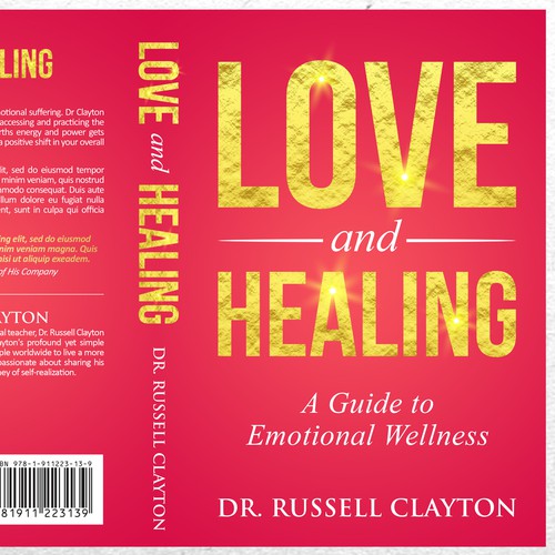 Love and Healing Book Cover Design Design by ryanurz