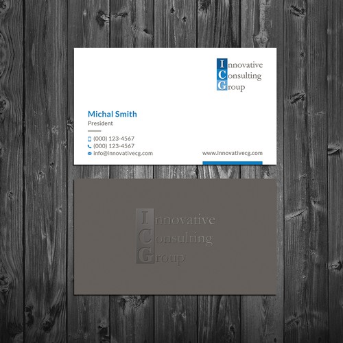 Design di ICG Business Cards di Roni_