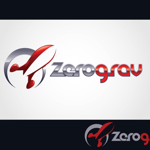 Nice, friendly logo for Zero Grav Design by deesigno