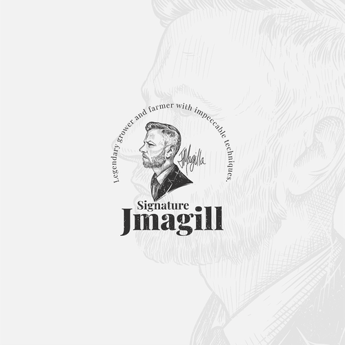 Design J. Magill Stamp di Gesangk