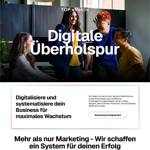 Diseño de Landing Page propuesta en el concurso por +Positive Ca$h