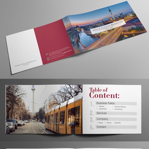 Brochure contest entry by Logicainfo ♥