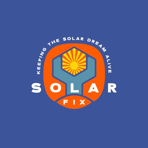 help us reveal the newest face of the solar repair industry - SolarFix Design by Manuel Machado