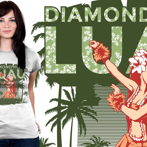 Create A Shirt Souvenir For The Hottest Luau In Hawaii Design by OpheRocklab