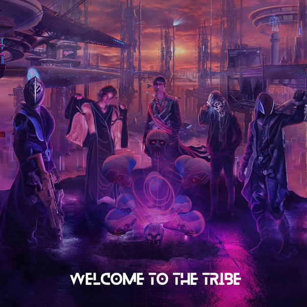 Cyberpunk welcome Banner