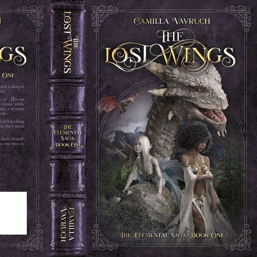 Design di Fantasy cover for a YA with dragons, mermaids and magic di Sander Both