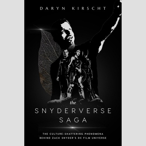 Cover for book on the culture-shattering phenomena behind Zack Snyder’s DC film universe Diseño de Sαhιdμl™