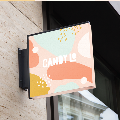 Create a catchy creative logo for a candy store Design by tessayun
