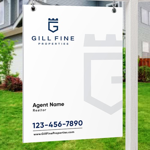 Design yard signs for up and coming luxury real estate brokerage Design by Absolut™