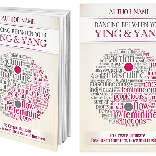 Book Cover - Dancing between your Yin & Yang Design by M3LLS