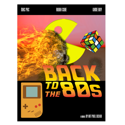 Create your own ‘80s-inspired movie poster! Diseño de ArtPixel