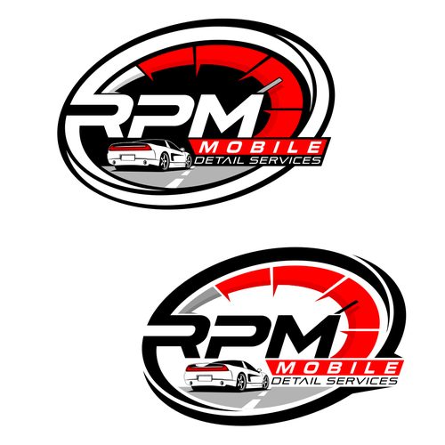 Need a powerful creative logo for mobile detail business Design von lanmorys