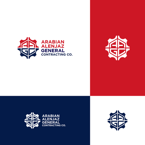 “Modern Industrial Logo for AAGC – Construction & Contracting Company” Design by Aleta21