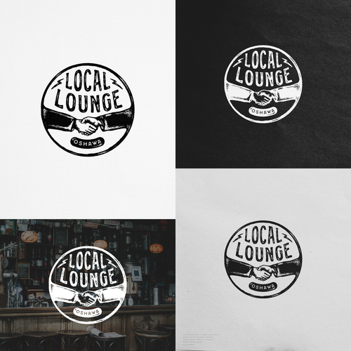 Grungey Union Emblem Logo Design by BLVART